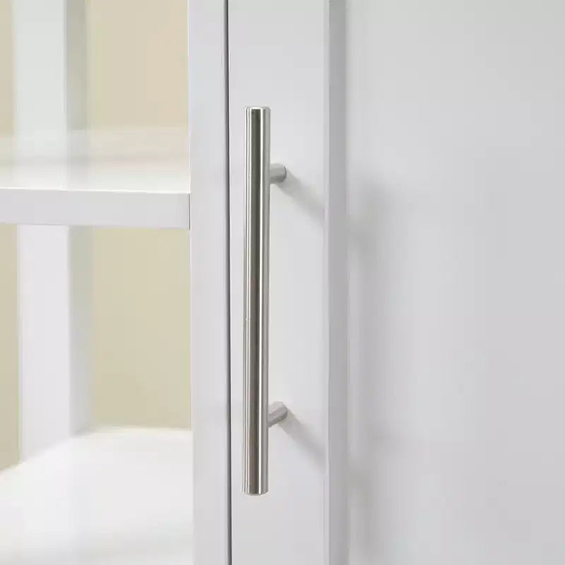 HOMCOM Carrello da Cucina Compatto con Ruote, Carrello Multiuso con Ripiano e Cassetto per Sala da Pranzo