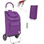 dbest products Trolley Dolly Carrello della spesa pieghevole con ruote, borsa rimovibile, carrello a mano personale con ruote
