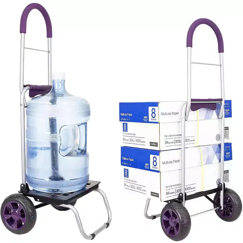 dbest products Trolley Dolly Carrello della spesa pieghevole con ruote, borsa rimovibile, carrello a mano personale con ruote