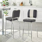 Set di 2 sgabelli da bar alti 30 Raleigh Retro - Buylateral