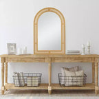 Northlight 36 Specchio decorativo da parete a reticolo ad arco intrecciato