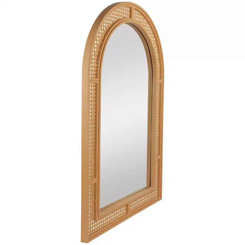 Northlight 36 Specchio decorativo da parete a reticolo ad arco intrecciato