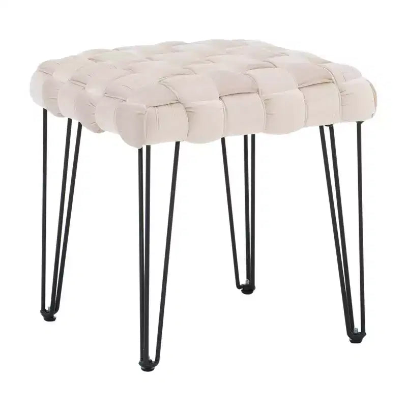 Sgabello ottomano quadrato Kylie - Linon