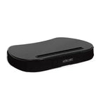 Sofia + Sam Tavolino da letto mini per PC portatile con memory foam e slot per tablet - Nero