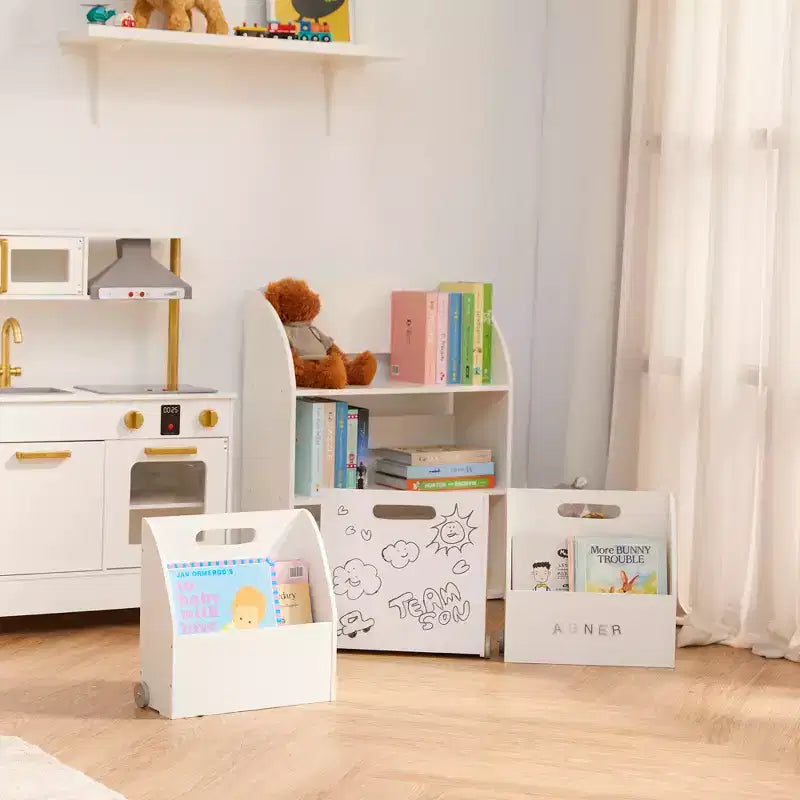 Fantasy Fields - Libreria espositiva per bambini Simplicity Walker - Bianca