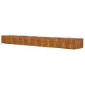 Country Living Bodie Floating Mantel Shelf with Distressed Reclaimed Accents