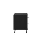 Flash Furniture Nelson 65 Mobile TV moderno di metà secolo per TV fino a 60 pollici con ripiano regolabile e cassetti portaoggetti