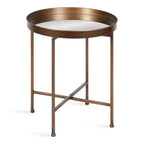 Celia Round Metal Side Table