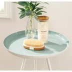 Round Metal Tripod Side Table with Enamel Top