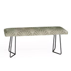 Iveta Abolina Scallop Fan Sage Bench