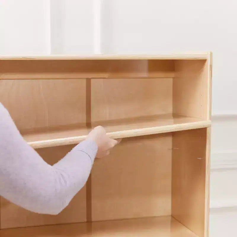 Birch Plywood Classic Bookcase with Adjustable Shelves, 121.9 cm