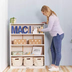 Birch Plywood Classic Bookcase with Adjustable Shelves, 121.9 cm