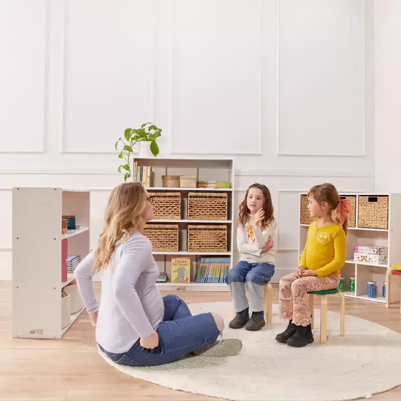 Birch Plywood Classic Bookcase with Adjustable Shelves, 121.9 cm