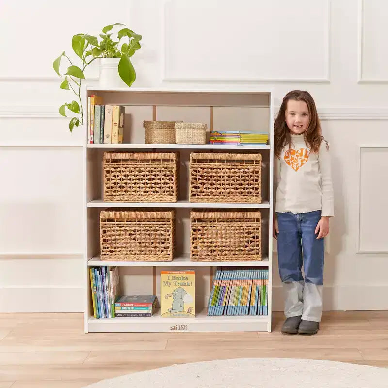 Birch Plywood Classic Bookcase with Adjustable Shelves, 121.9 cm