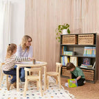 Birch Plywood Classic Bookcase with Adjustable Shelves, 121.9 cm