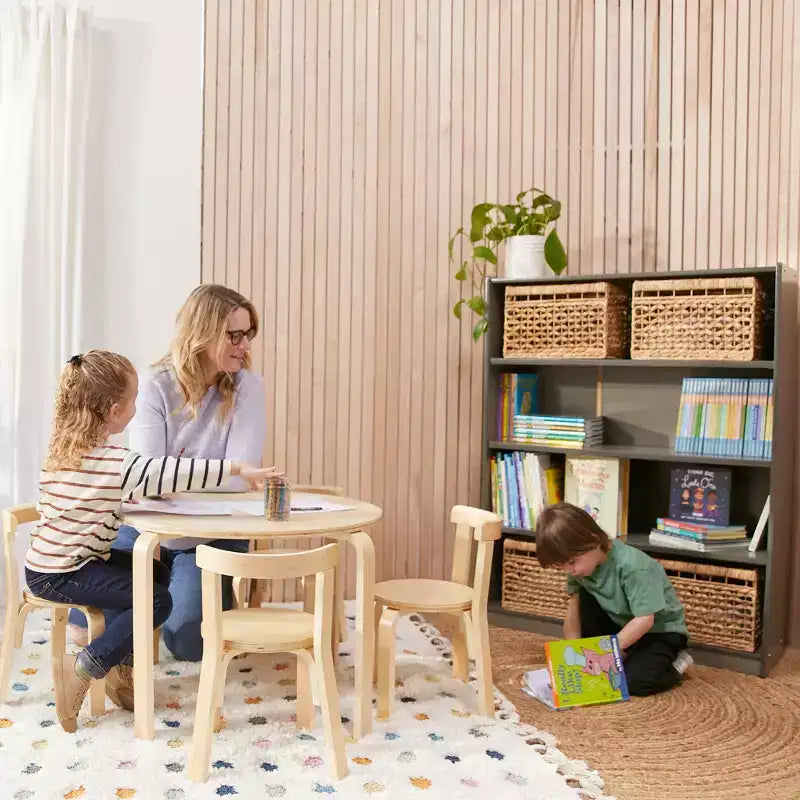 Birch Plywood Classic Bookcase with Adjustable Shelves, 121.9 cm