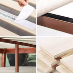Cherry Wood Platform Bed Frame