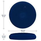 Children’s Sensory Wiggle Seat Cushion, Blue, 27 cm