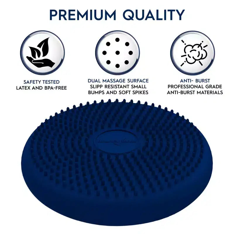 Children’s Sensory Wiggle Seat Cushion, Blue, 27 cm