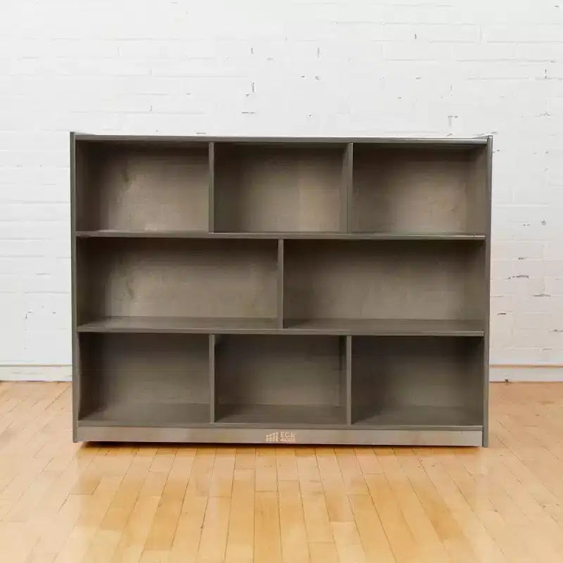 8-Compartment Mobile Storage Cabinet on Casters