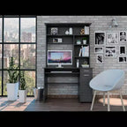 Large Computer Desk with Drawer, 109.2 × 58.4 cm