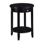American Heritage Baldwin 1 Drawer End Table with Shelf