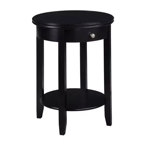 American Heritage Baldwin 1 Drawer End Table with Shelf