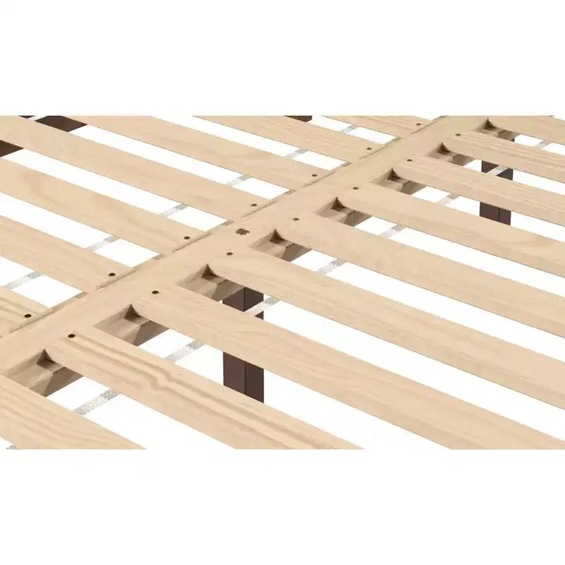 Natural Pine Platform Bed