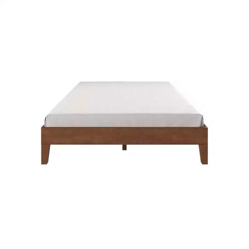 Natural Pine Platform Bed