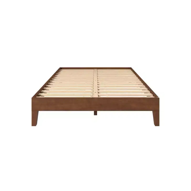 Natural Pine Platform Bed