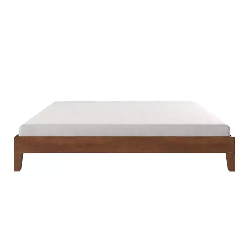 Natural Pine Platform Bed