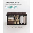 Storage Ottoman Bench, 76.2 cm Wide