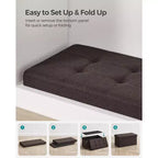 Storage Ottoman Bench, 76.2 cm Wide
