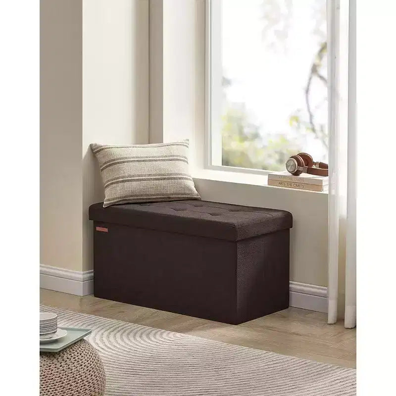 Storage Ottoman Bench, 76.2 cm Wide