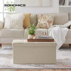 Storage Ottoman Bench, 76.2 cm Wide