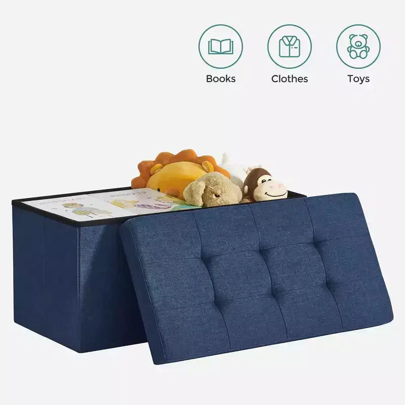 Storage Ottoman Bench, 76.2 cm Wide