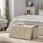 Storage Ottoman Bench, 76.2 cm Wide
