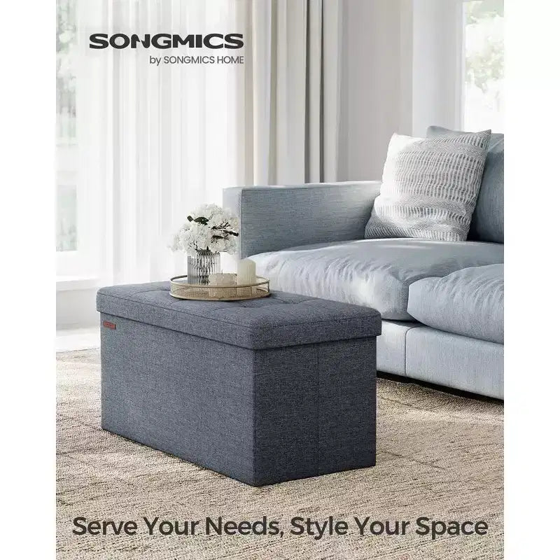 Storage Ottoman Bench, 76.2 cm Wide