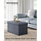 Storage Ottoman Bench, 76.2 cm Wide