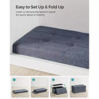 Storage Ottoman Bench, 76.2 cm Wide