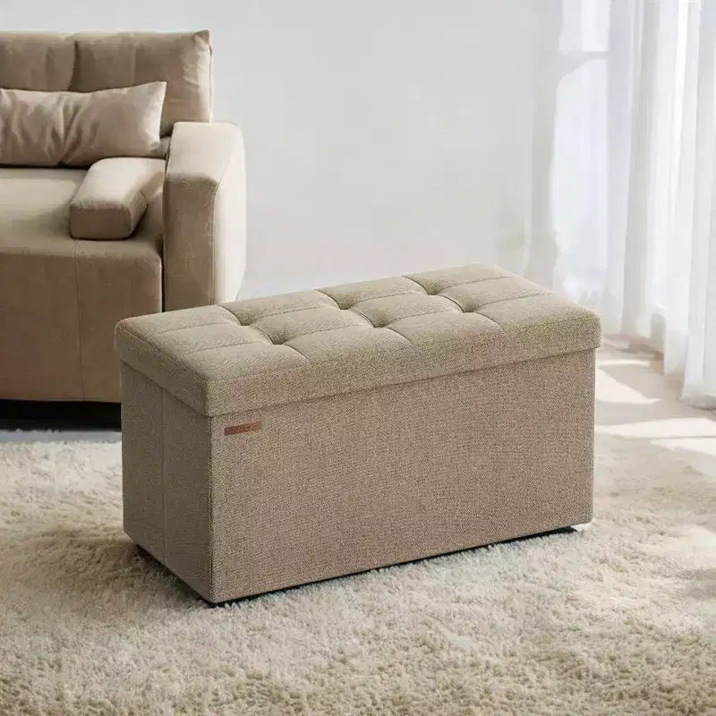 Storage Ottoman Bench, 76.2 cm Wide