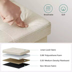 Storage Ottoman Bench, 76.2 cm Wide
