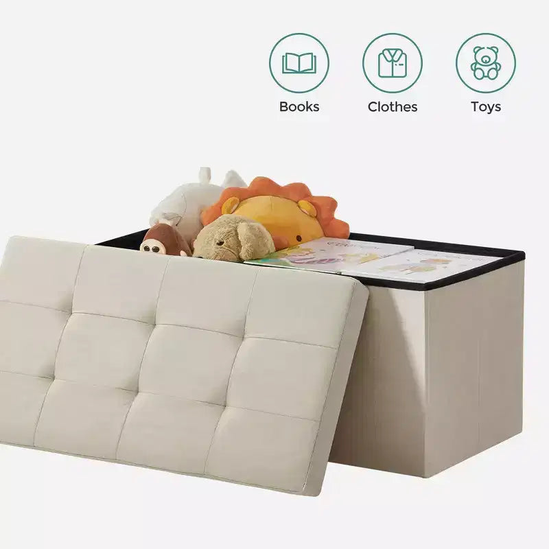 Storage Ottoman Bench, 76.2 cm Wide