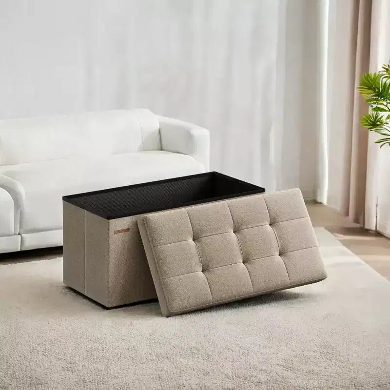 Storage Ottoman Bench, 76.2 cm Wide