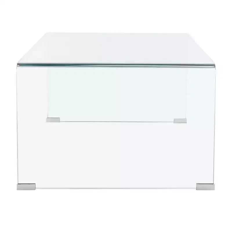 Clear Tempered Glass Coffee Table