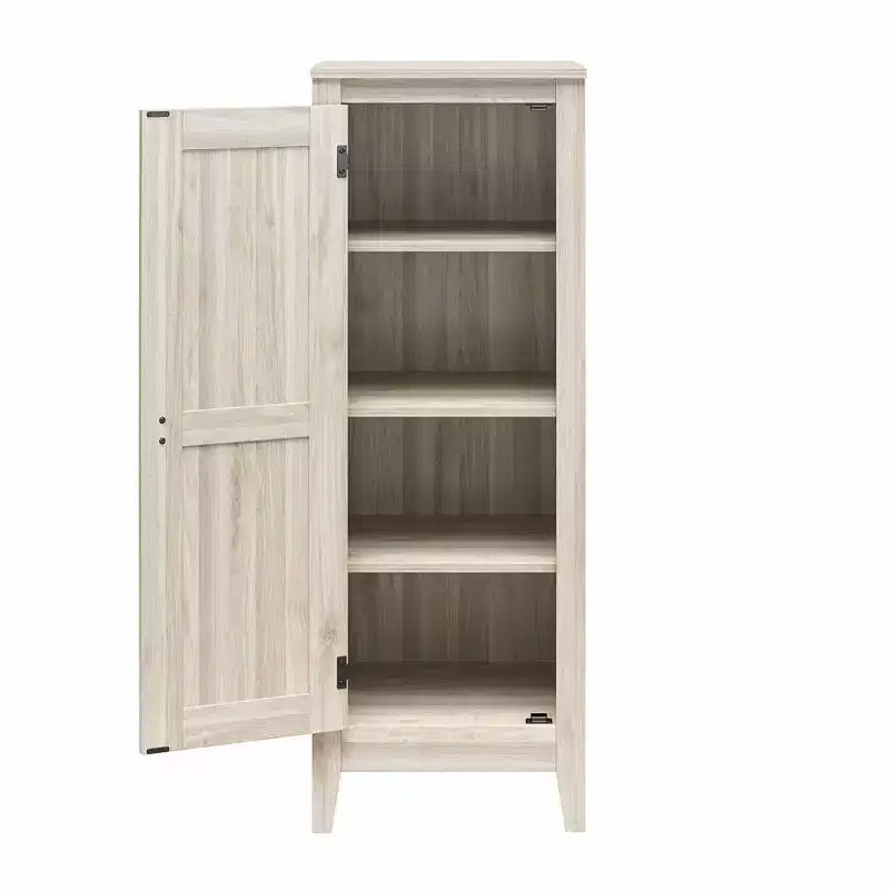 Rustic Storage Cabinet with 4 Shelves