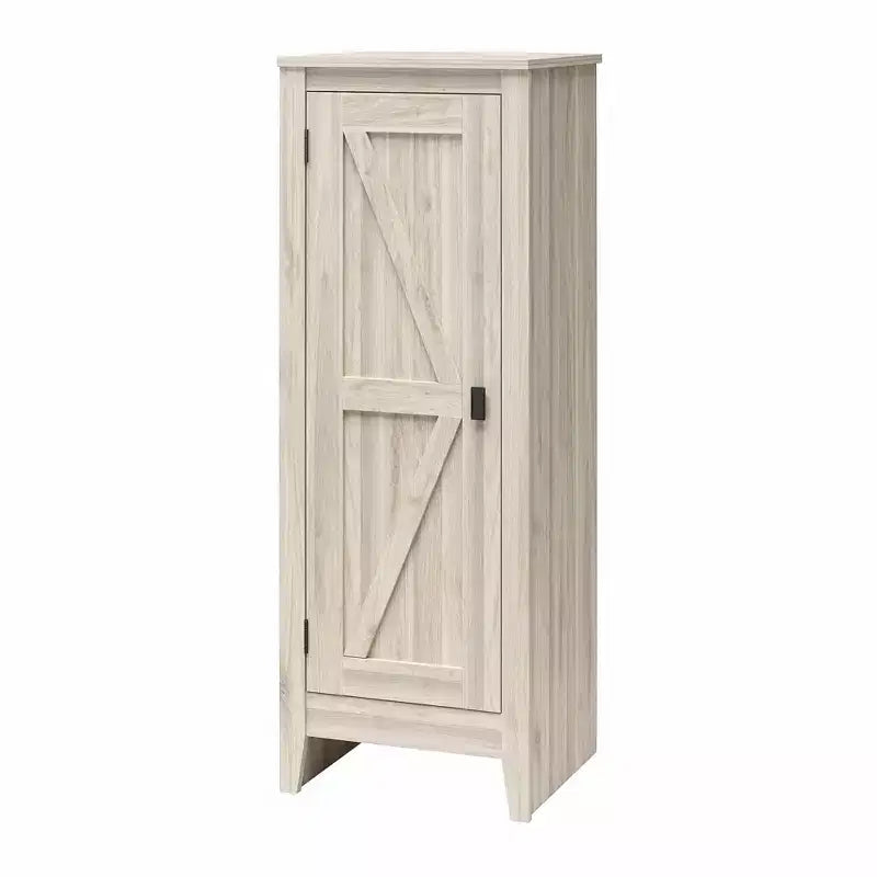 Rustic Storage Cabinet with 4 Shelves