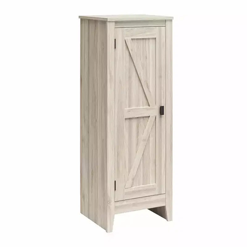 Rustic Storage Cabinet with 4 Shelves