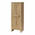 Rustic Storage Cabinet with 4 Shelves