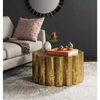 Gold Foil Iron Coffee Table